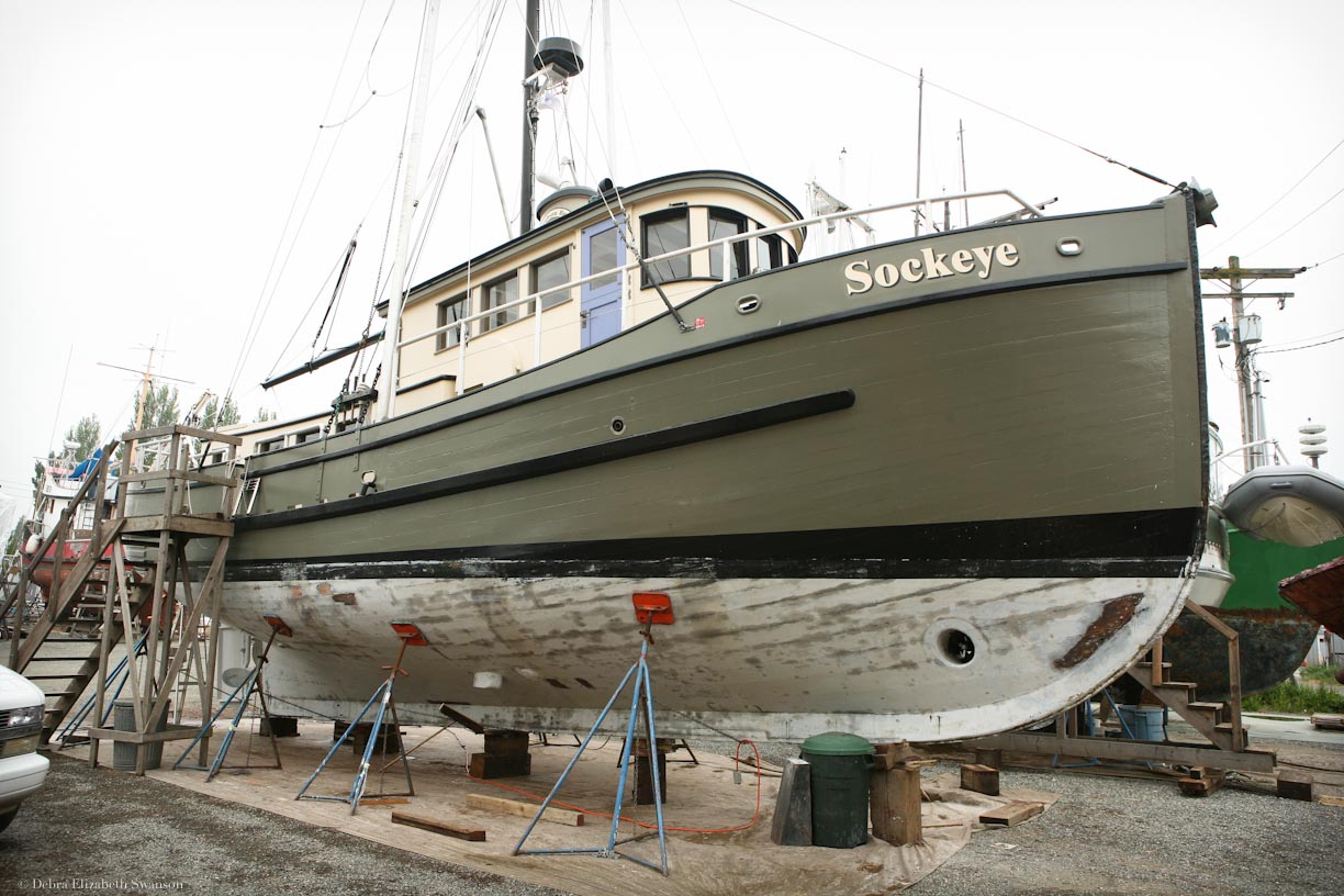 Sockeye Hauled Out